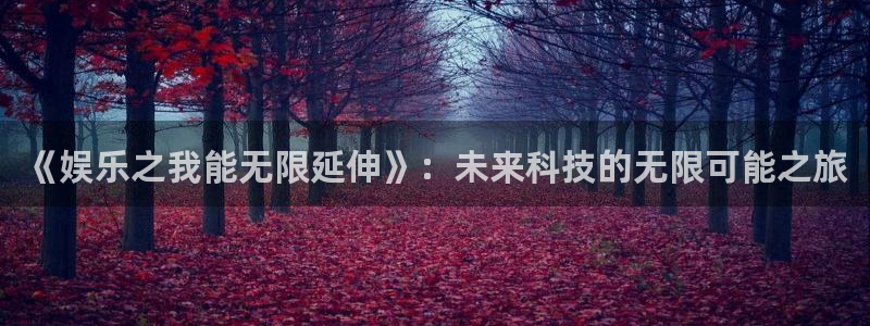 恩佐娱乐：《娱乐之我能无限延伸》：未来科技的无限可能之旅