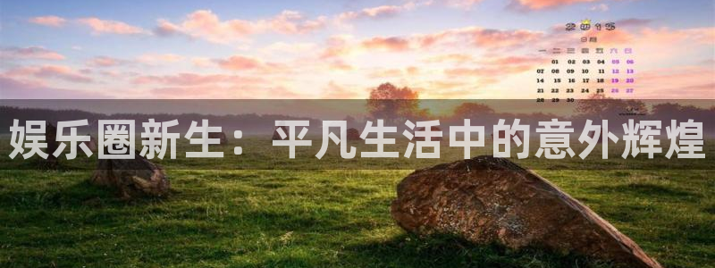恩佐娱乐：娱乐圈新生：平凡生活中的意外辉煌